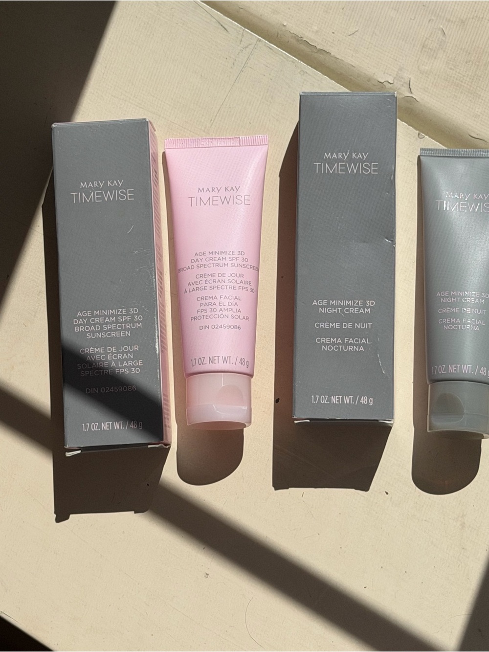 Mary Kay TimeWise Pink Day Cream SPF 30 and Night Cream Set